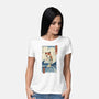 Cat Fish Ukiyo-e-Womens-Basic-Tee-vp021