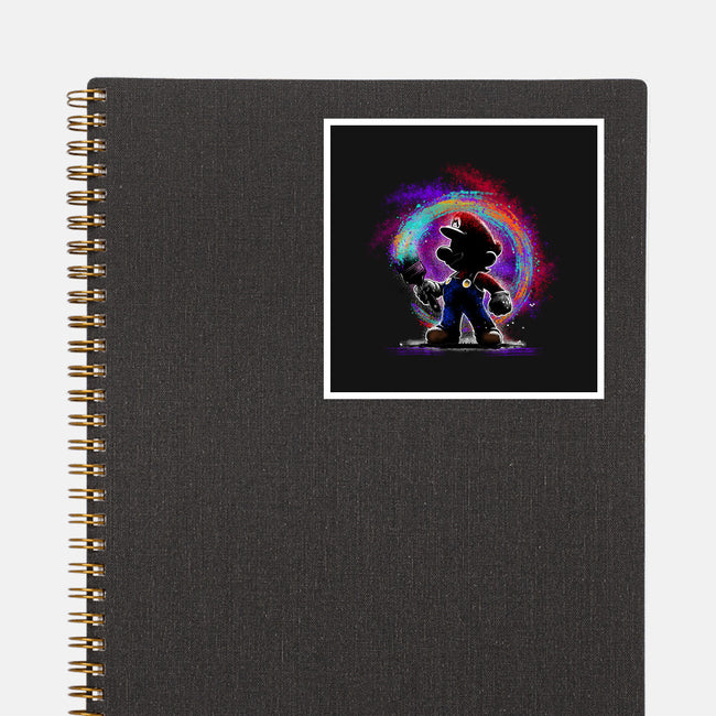 Painting Galaxies-None-Glossy-Sticker-alnavasord