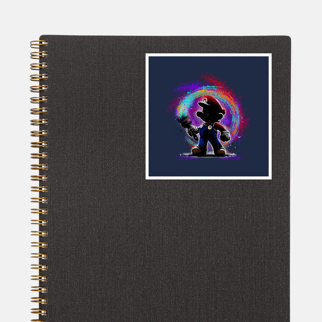 Painting Galaxies-None-Glossy-Sticker-alnavasord