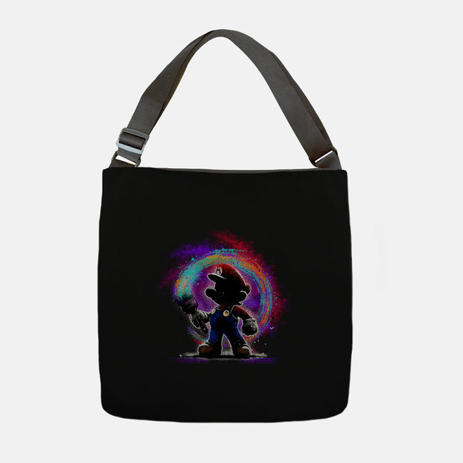 Painting Galaxies-None-Adjustable Tote-Bag-alnavasord