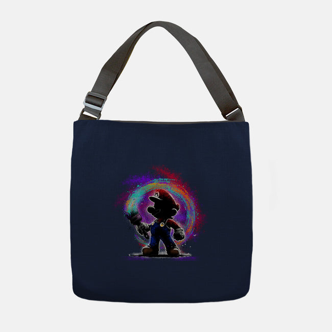 Painting Galaxies-None-Adjustable Tote-Bag-alnavasord