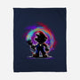 Painting Galaxies-None-Fleece-Blanket-alnavasord