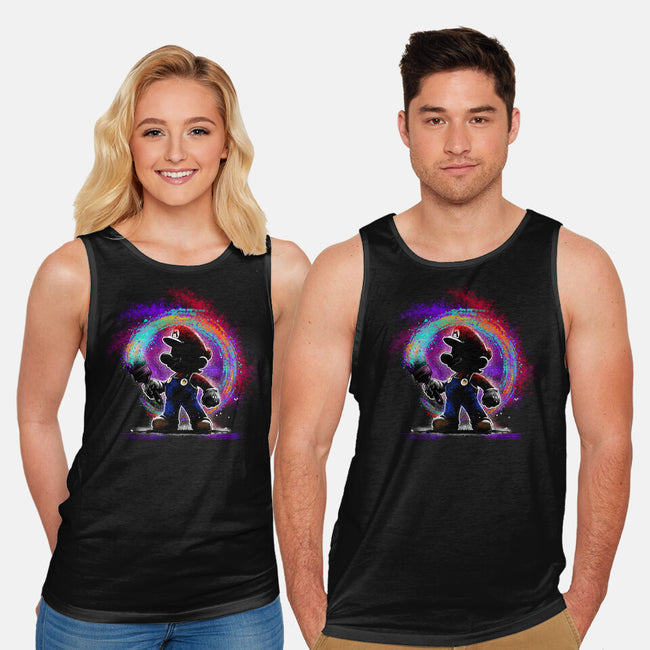 Painting Galaxies-Unisex-Basic-Tank-alnavasord