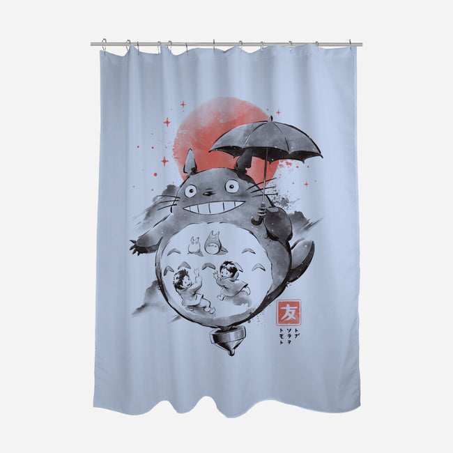 The Sky Felt Like Home-None-Polyester-Shower Curtain-eduely