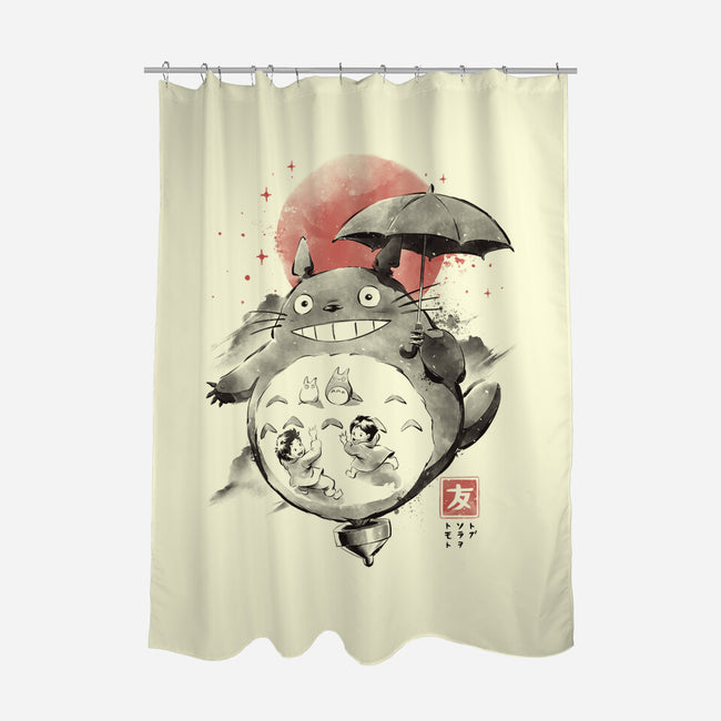 The Sky Felt Like Home-None-Polyester-Shower Curtain-eduely
