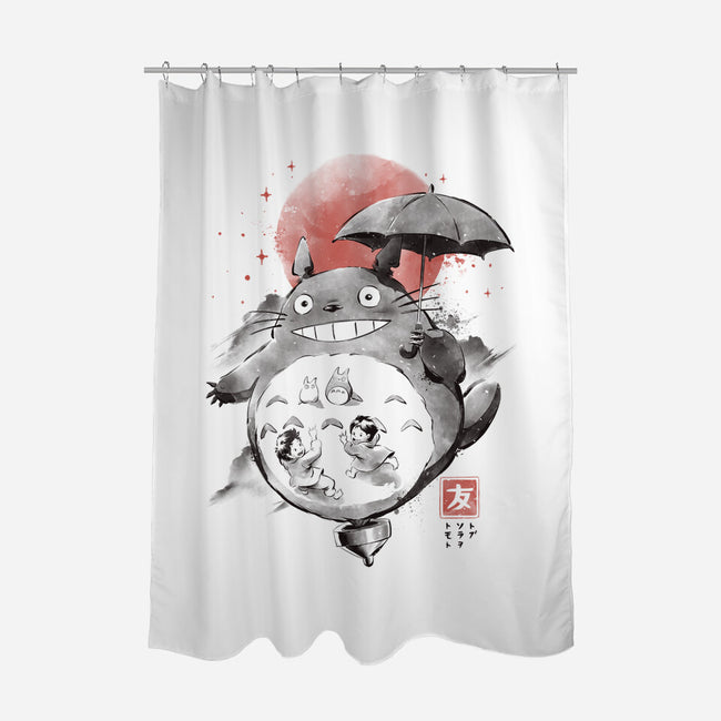 The Sky Felt Like Home-None-Polyester-Shower Curtain-eduely