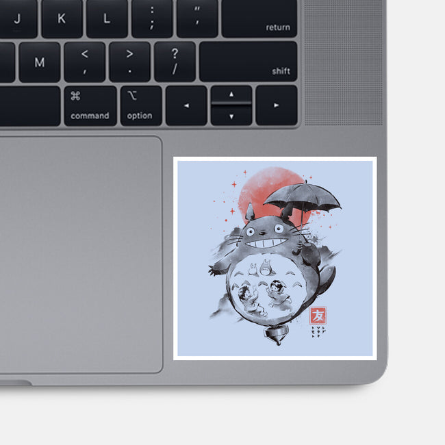 The Sky Felt Like Home-None-Glossy-Sticker-eduely