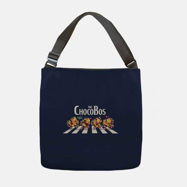 The Chocobos-None-Adjustable Tote-Bag-2DFeer