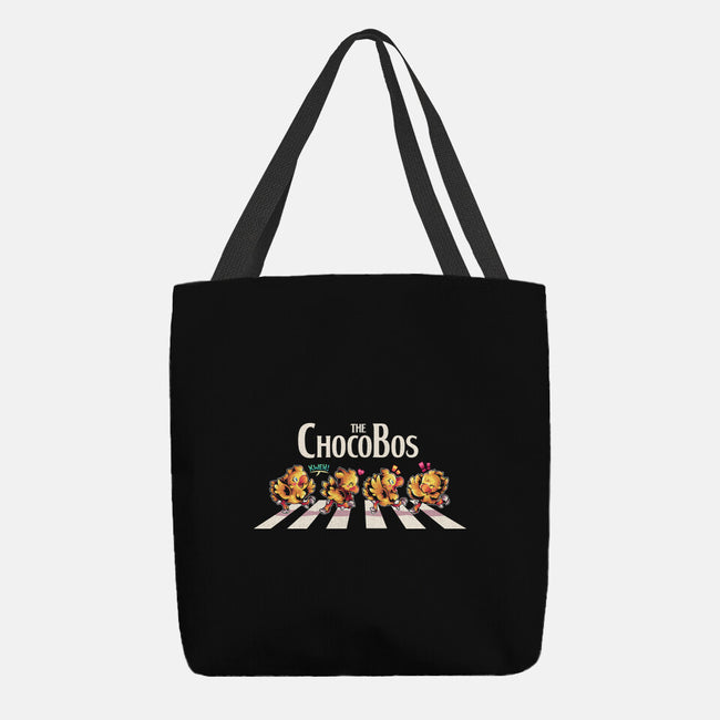 The Chocobos-None-Basic Tote-Bag-2DFeer