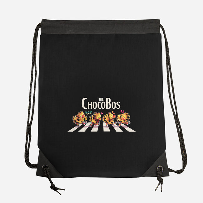 The Chocobos-None-Drawstring-Bag-2DFeer