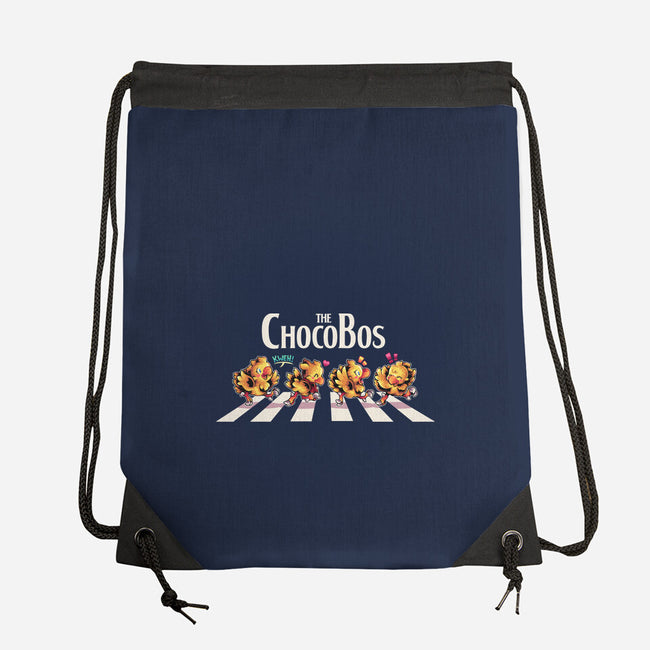 The Chocobos-None-Drawstring-Bag-2DFeer