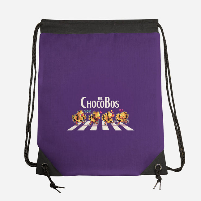 The Chocobos-None-Drawstring-Bag-2DFeer