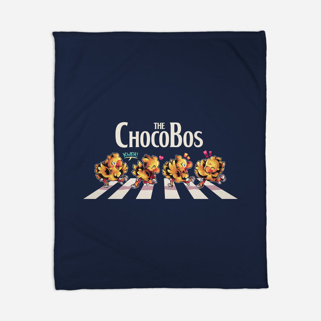 The Chocobos-None-Fleece-Blanket-2DFeer
