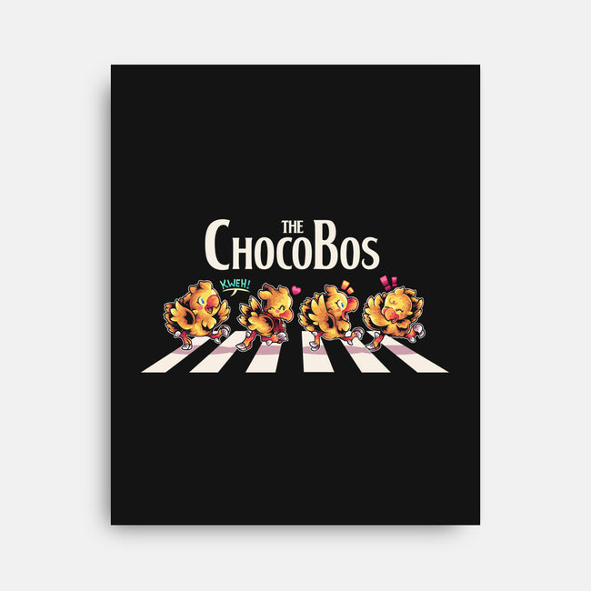The Chocobos-None-Stretched-Canvas-2DFeer