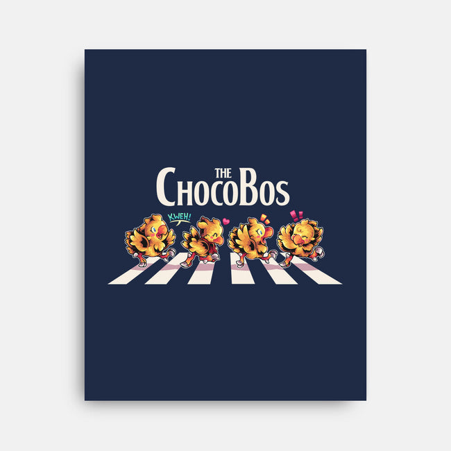 The Chocobos-None-Stretched-Canvas-2DFeer
