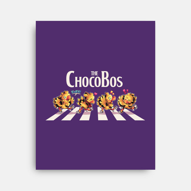 The Chocobos-None-Stretched-Canvas-2DFeer