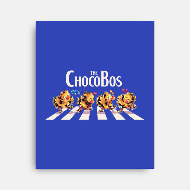The Chocobos-None-Stretched-Canvas-2DFeer