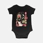 Origami Cat At Window-Baby-Basic-Onesie-NemiMakeit