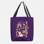 Origami Cat At Window-None-Basic Tote-Bag-NemiMakeit