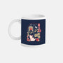 Origami Cat At Window-None-Mug-Drinkware-NemiMakeit