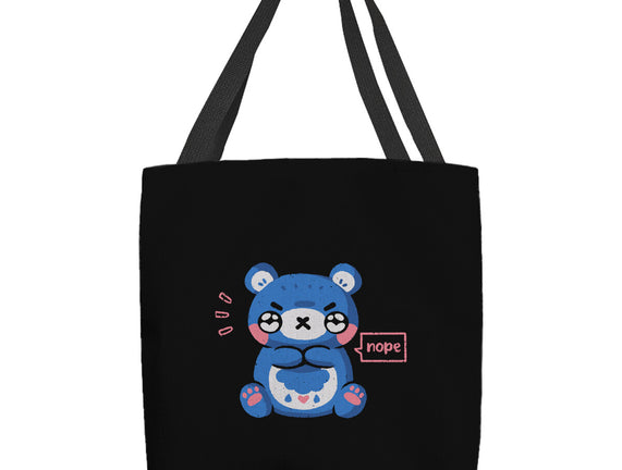 Grumpy Bear Says Nope
