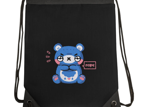 Grumpy Bear Says Nope