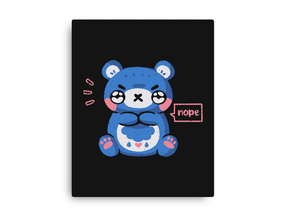 Grumpy Bear Says Nope