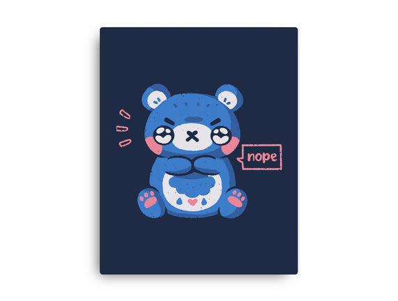 Grumpy Bear Says Nope