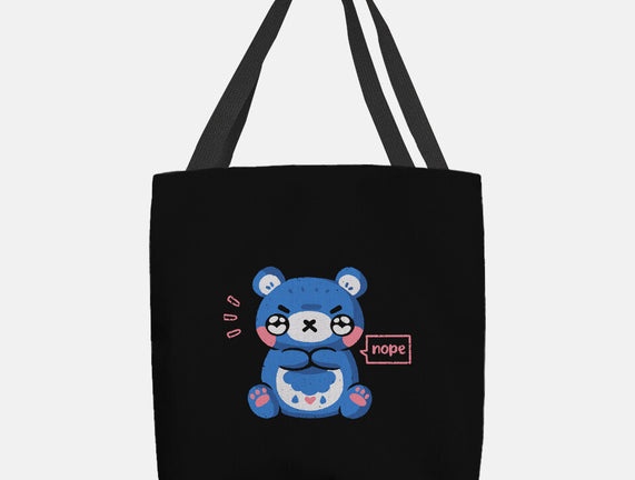 Grumpy Bear Says Nope