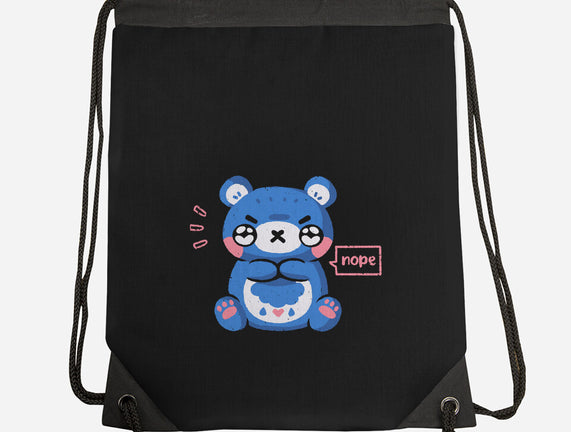 Grumpy Bear Says Nope