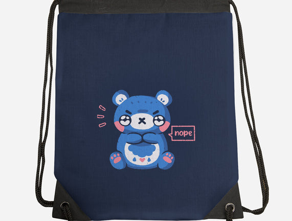 Grumpy Bear Says Nope