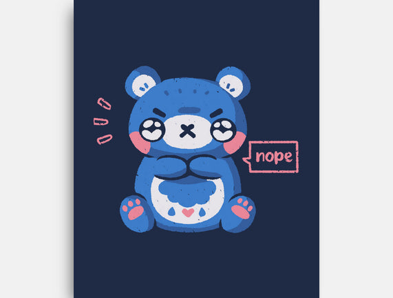 Grumpy Bear Says Nope