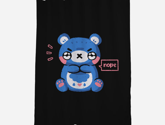 Grumpy Bear Says Nope