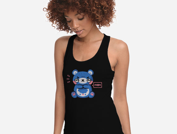 Grumpy Bear Says Nope