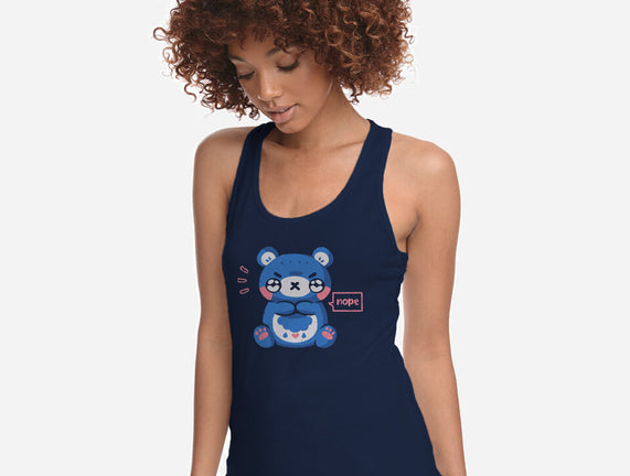 Grumpy Bear Says Nope