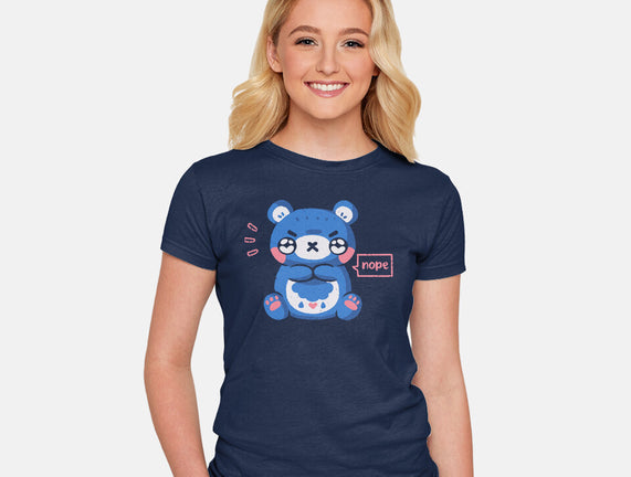 Grumpy Bear Says Nope