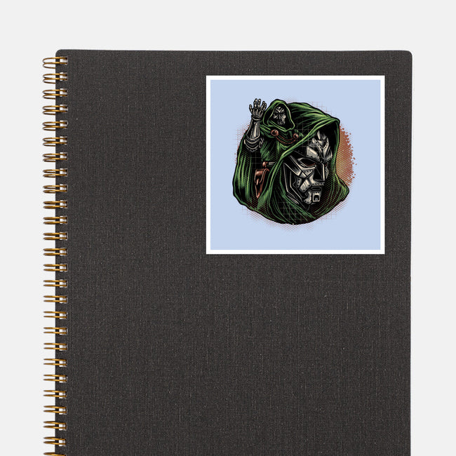 The Future Is Doomed-None-Glossy-Sticker-glitchygorilla