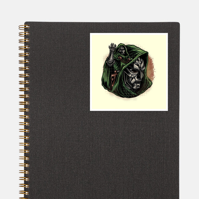 The Future Is Doomed-None-Glossy-Sticker-glitchygorilla