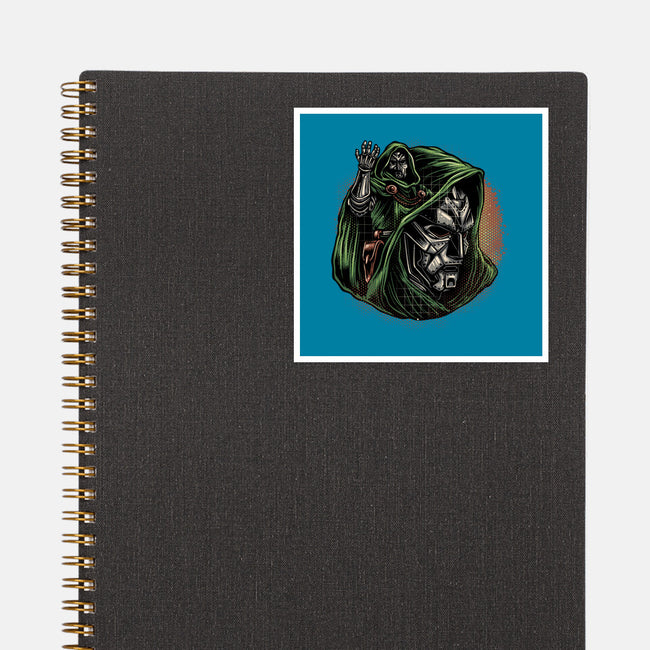 The Future Is Doomed-None-Glossy-Sticker-glitchygorilla