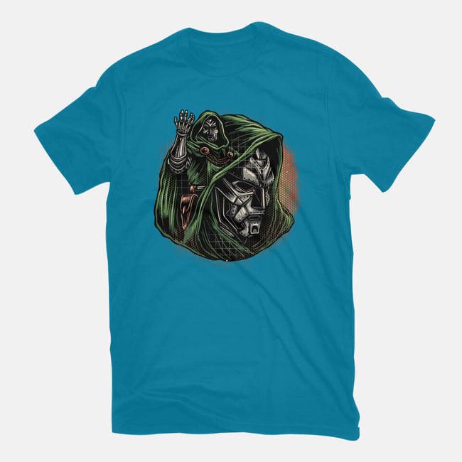 The Future Is Doomed-Womens-Fitted-Tee-glitchygorilla
