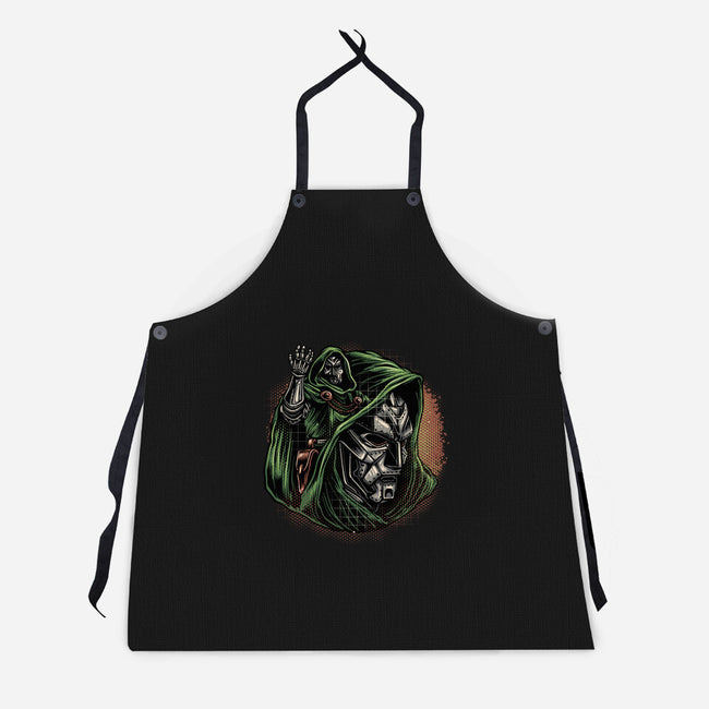 The Future Is Doomed-Unisex-Kitchen-Apron-glitchygorilla