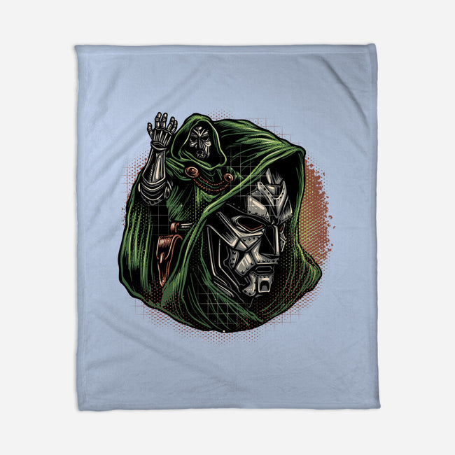 The Future Is Doomed-None-Fleece-Blanket-glitchygorilla