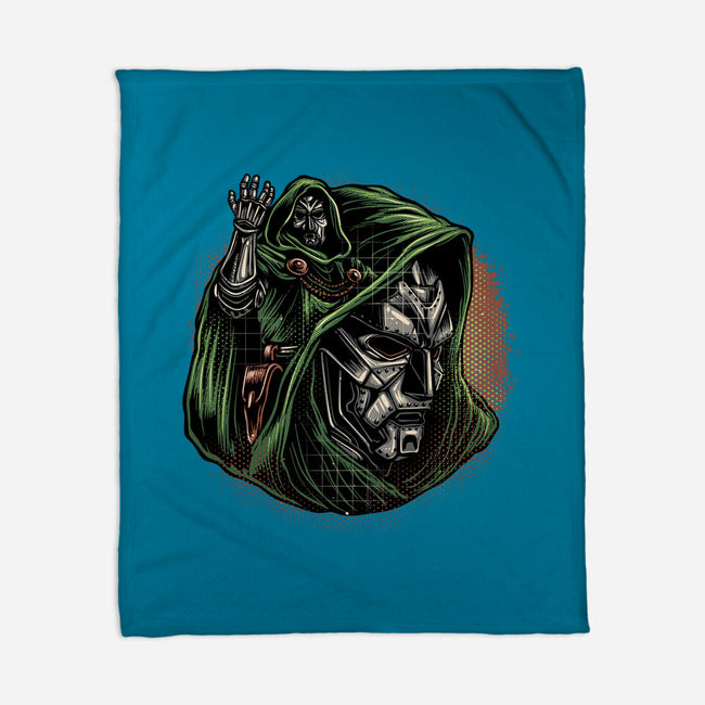 The Future Is Doomed-None-Fleece-Blanket-glitchygorilla