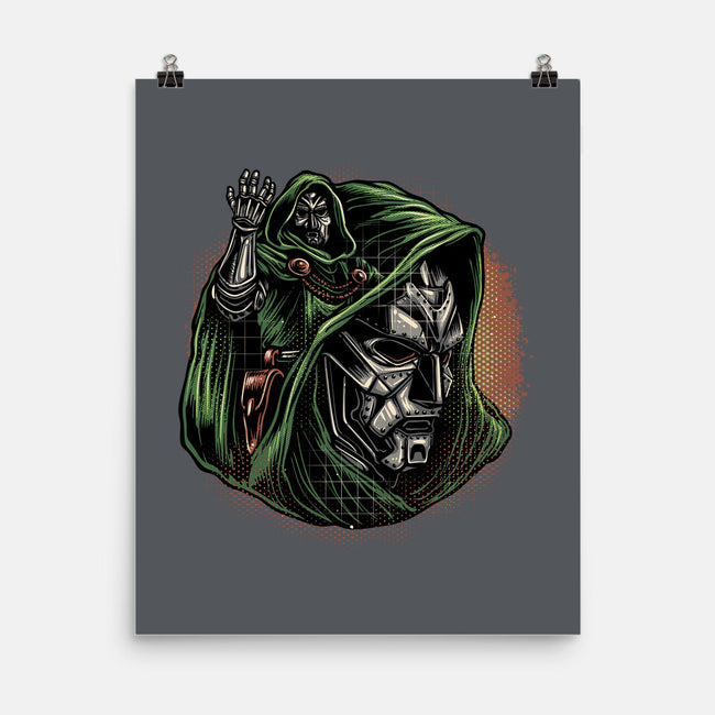 The Future Is Doomed-None-Matte-Poster-glitchygorilla
