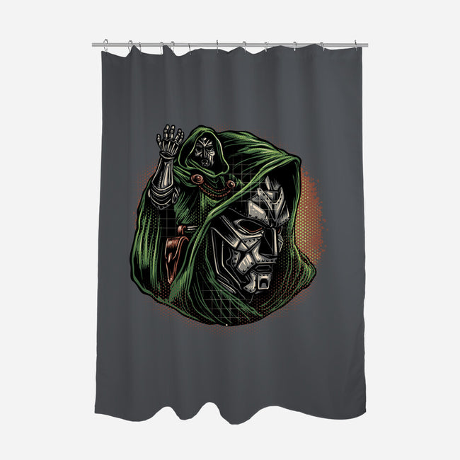 The Future Is Doomed-None-Polyester-Shower Curtain-glitchygorilla