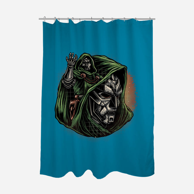 The Future Is Doomed-None-Polyester-Shower Curtain-glitchygorilla