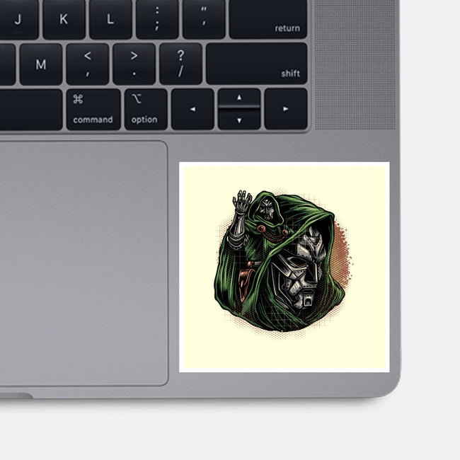 The Future Is Doomed-None-Glossy-Sticker-glitchygorilla