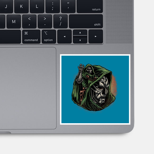 The Future Is Doomed-None-Glossy-Sticker-glitchygorilla