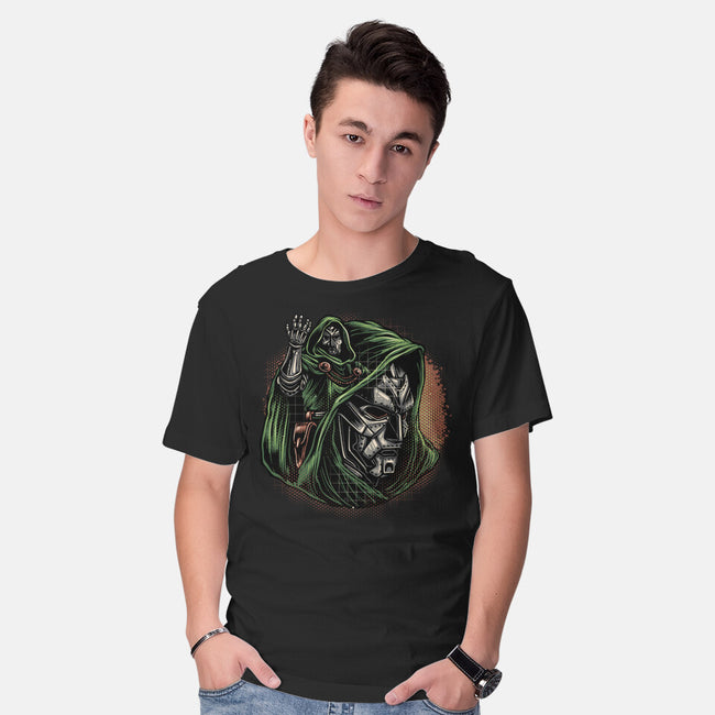 The Future Is Doomed-Mens-Basic-Tee-glitchygorilla