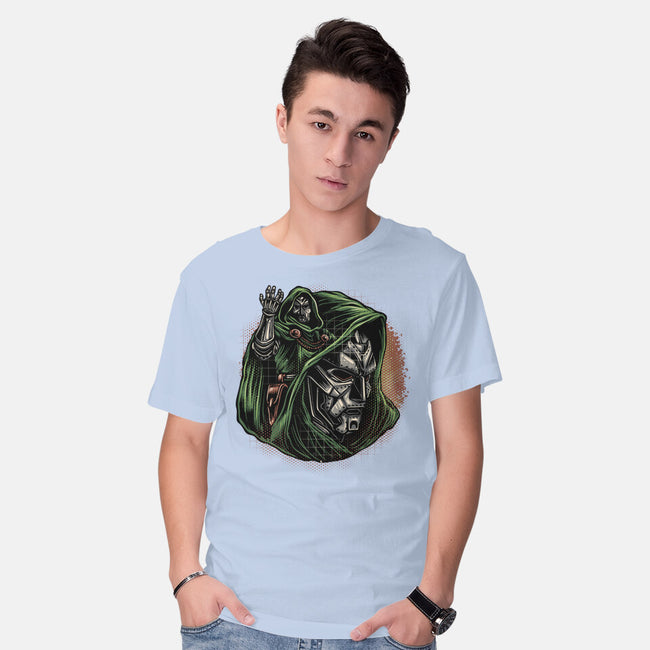 The Future Is Doomed-Mens-Basic-Tee-glitchygorilla